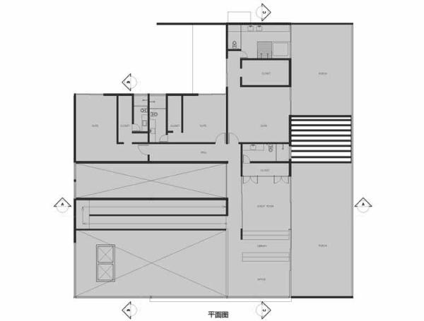 冥想的空間——新利馬某住宅