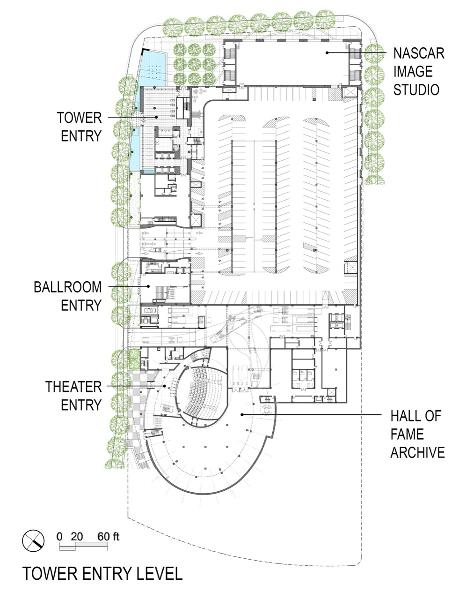 美國,北卡羅來納,NASCAR名人紀(jì)念館 / Pei Cobb Freed& Partners