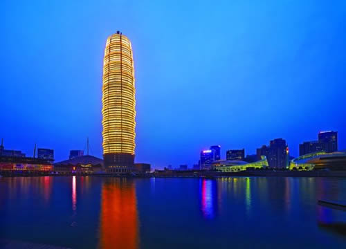 中國,河南,鄭州綠地廣場 / Skidmore Owings + Merrill