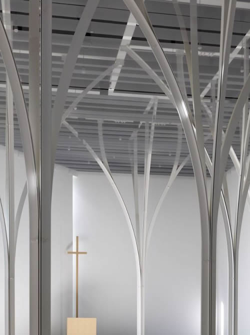 日本,群馬縣,森林禮拜堂 / Hironaka Ogawa + Associates
