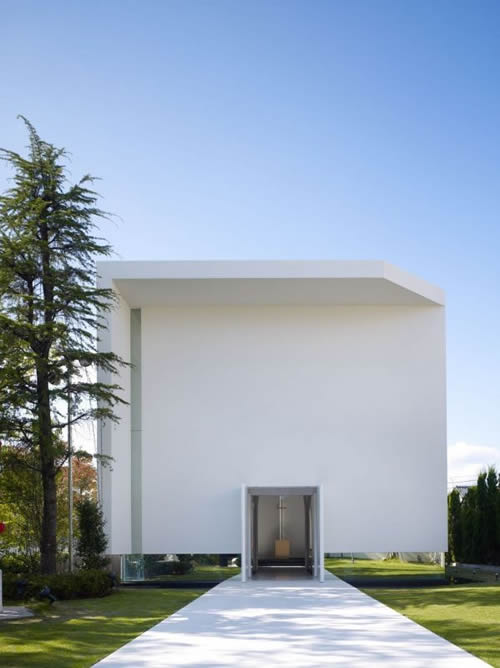 日本,群馬縣,森林禮拜堂 / Hironaka Ogawa + Associates