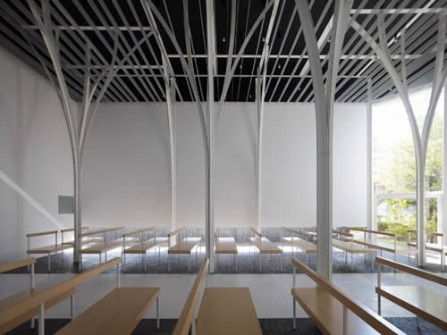 日本,群馬縣,森林禮拜堂 / Hironaka Ogawa + Associates
