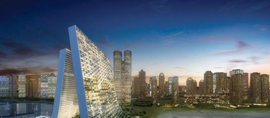 迪拜多功能建筑綜合體“海灣+沙灘大廈”