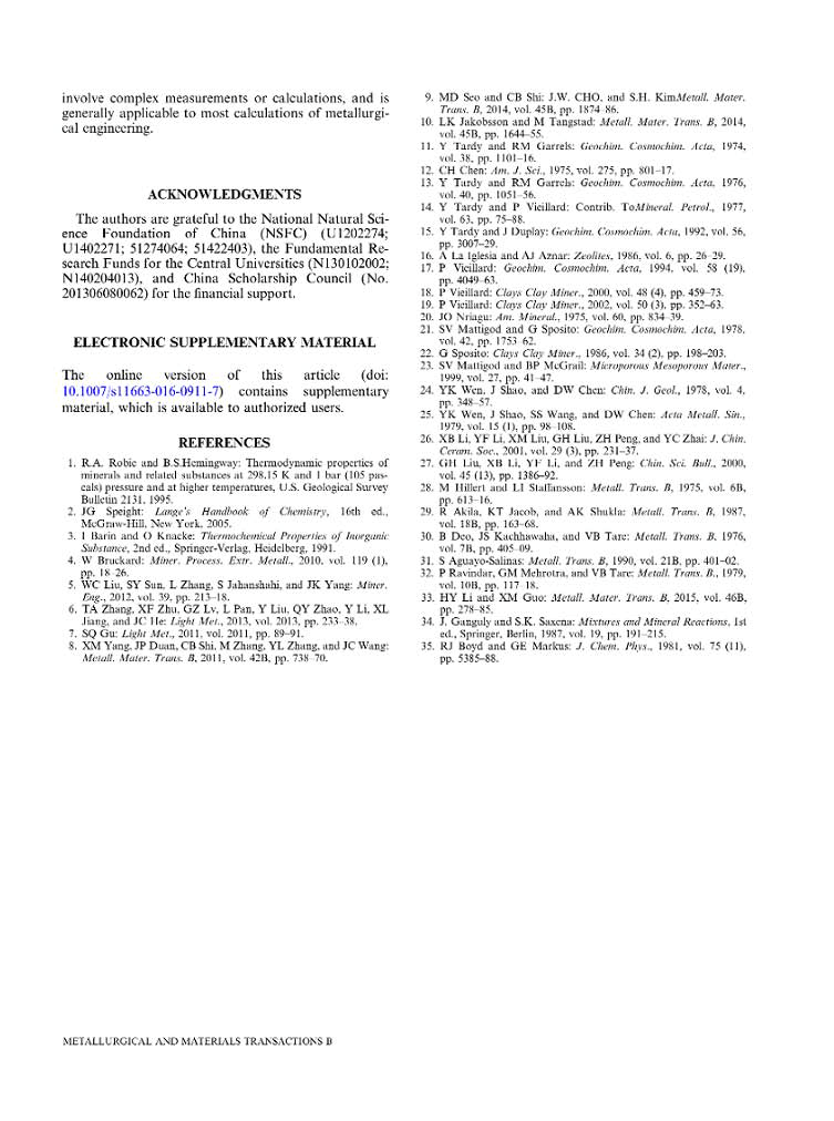 A reaction method for estimating Gibbs energy and enthalpy of formation of compl