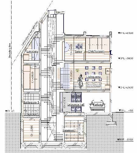 敞開與私密完美融合 城東三層豪宅建筑屋(圖)
