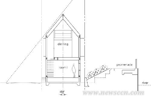 三角形建筑:日本東京的崛之內(nèi)住宅