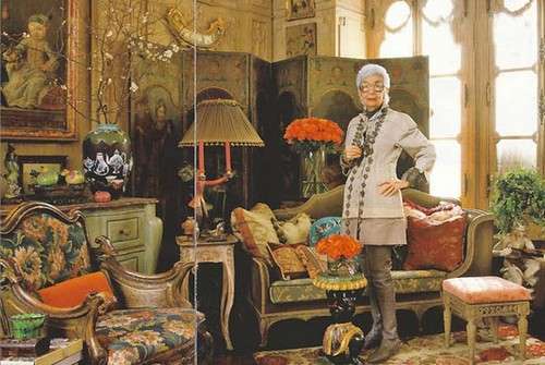 時(shí)尚鼻祖Iris Apfel 玩世不恭公寓設(shè)計(jì)