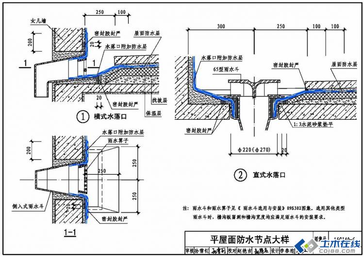 15CJ40-6 建筑防水系統(tǒng)構(gòu)造(六)