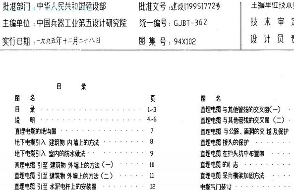94X104 地下通訊電纜敷設(shè)