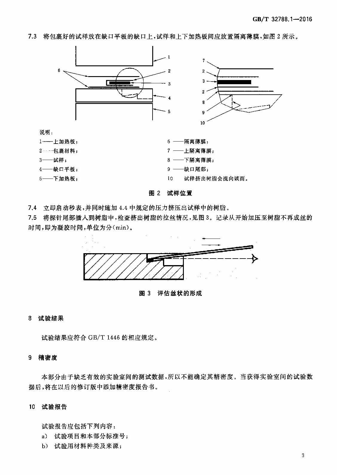 GB/T 32788.1-2016 預(yù)浸料性能試驗(yàn)方法 第1部分:凝膠時(shí)間的測(cè)定