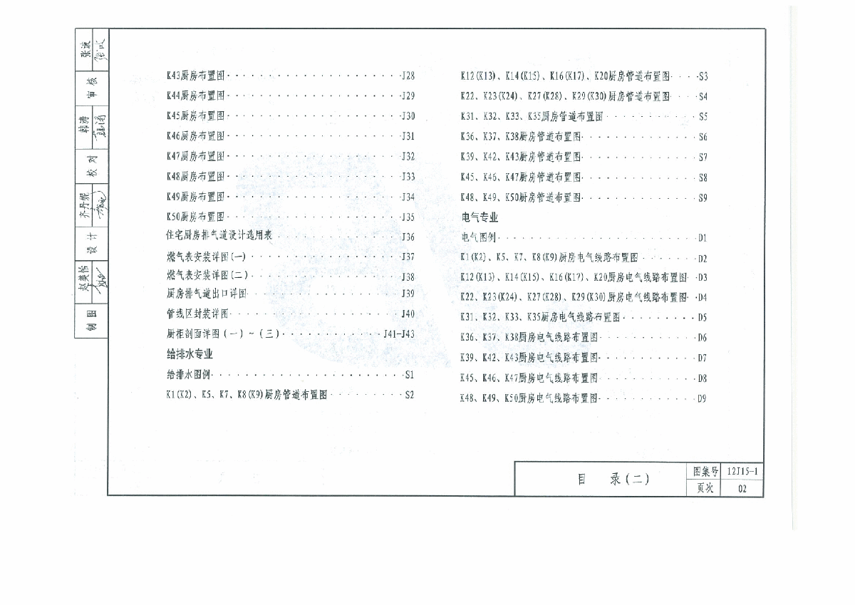 12J15-2 天津市建筑標(biāo)準(zhǔn)設(shè)計(jì)圖集(2012版)住宅衛(wèi)生間 DBJT29-18-2013